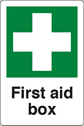 Klebefolie cm 40x30 erste hilfe koffer - first aid box