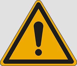 Klebefolie sl cm 40 general warning sign