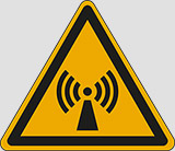 Klebefolie sl cm 10 warning: non-ionizing radiation