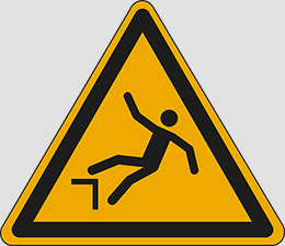 Klebefolie sl cm 40 warning: drop fall