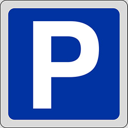 Klebefolie cm 16x16 p parkplatz