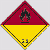 Klebefolie cm 10x10 gefahr unterklasse 52 organic peroxide