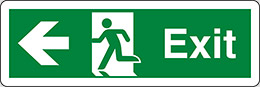 Klebefolie cm 45x15ausgang -exit