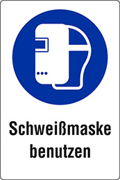 Klebefolie cm 20x15 schweißmaske benutzen