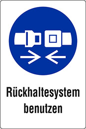 Aluminium schild cm 20x15 rückhaltesystem benutzen