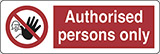 Klebefolie cm 30x10  nur für berechtigte - authorised persons only