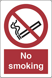 Klebefolie cm 30x20 rauchen verboten - no smoking