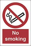 Klebefolie cm 30x20 rauchen verboten - no smoking