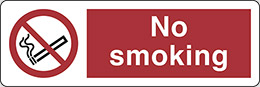 Klebefolie cm 30x10 rauchen verboten - no smoking