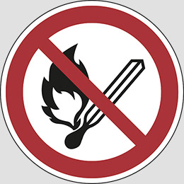 Klebefolie durchmesser cm 20 no open flame: fire, open ignition source and smoking prohibited