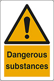 Klebefolie cm 30x20 gefährliche stoffe - dangerous substances