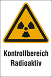 Klebefolie cm 20x15 kontrollbereich radioaktiv