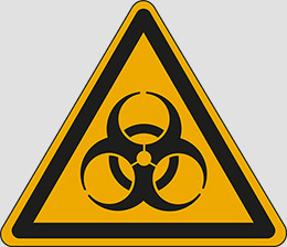 Klebefolie sl cm 30 warning: biological hazard