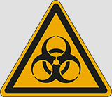 Klebefolie sl cm 10 warning: biological hazard