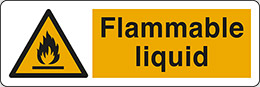 Klebefolie cm 30x10   feuergefährlichen stoffen -flammable liquid
