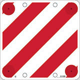 Cargo symbol signs and panels for ovehanging loads