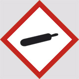 Adhesive sign cm 2x2 n° 48 gas