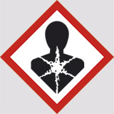 Adhesive sign cm 2x2 n° 48 carcinogenic