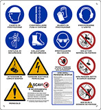 Construction signs