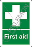 Self ahesive vinyl 30x20 cm first aid