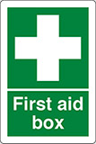 Self ahesive vinyl 40x30 cm first aid box