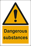 Adesivo cm 30x20 dangerous substances
