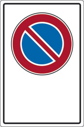 Oznaka aluminij cm 30x20 oznaka &amp;amp;quot;prepovedano parkiranje&amp;amp;quot; prazen postor za napis